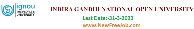 IGNOU Admission online Form 2023