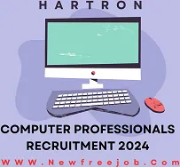 Hartron Computer Professionals Recruitment 2024