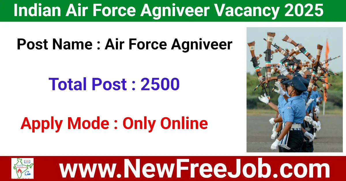 Indian Air Force Agniveer Vacancy 2025