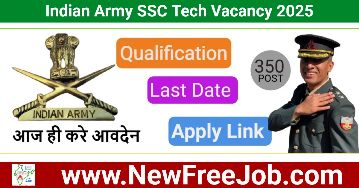 Indian Army SSC Tech Vacancy 2025