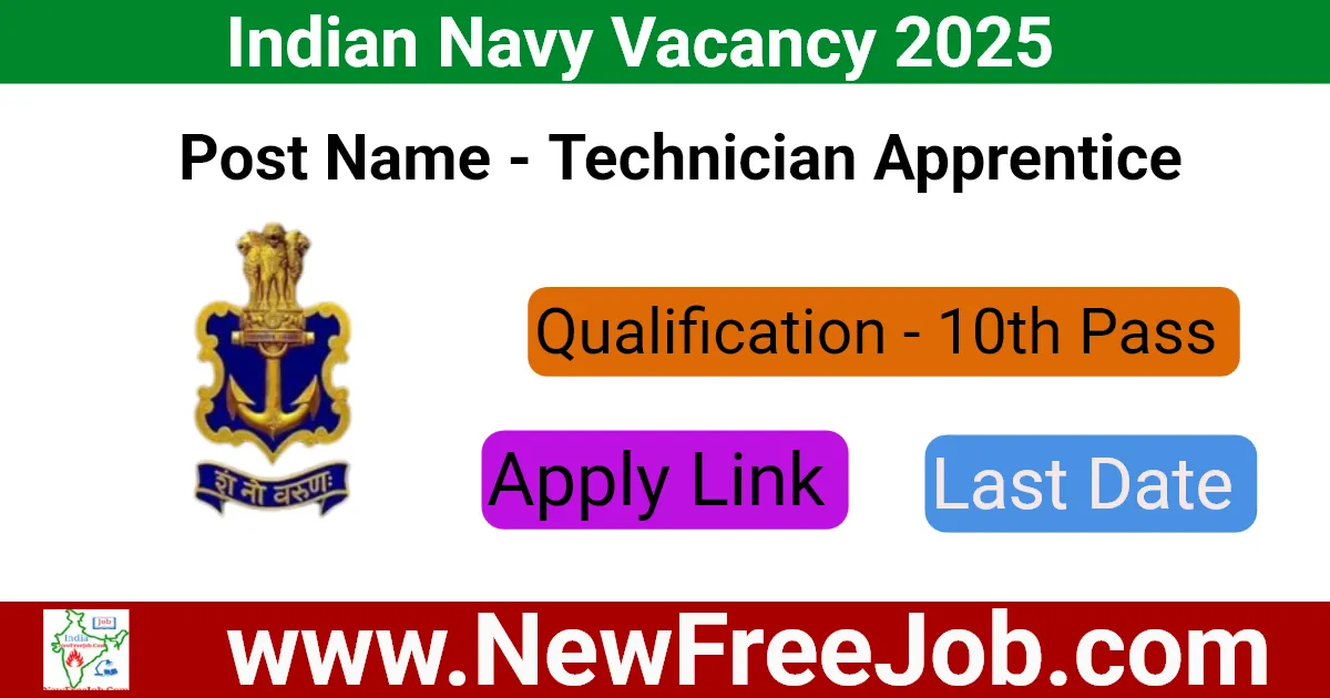 Indian Navy Vacancy 2025