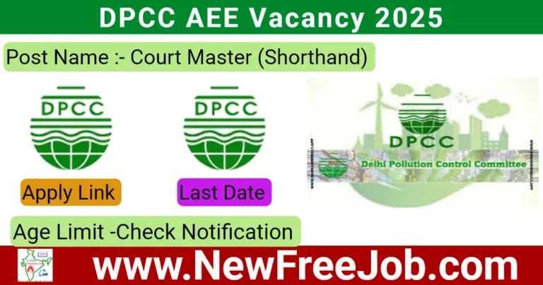 DPCC AEE Vacancy 2025