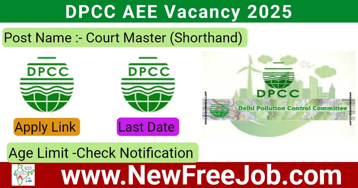DPCC AEE Vacancy 2025