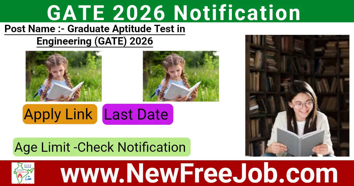 GATE 2026 Notification