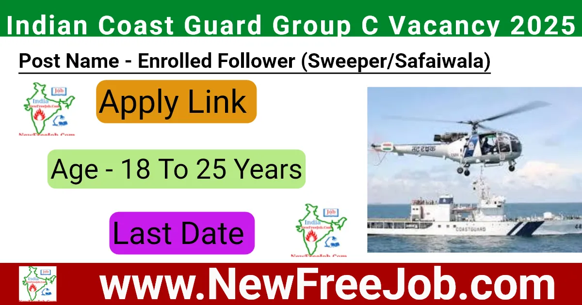 Indian Coast Guard Group C Vacancy 2025