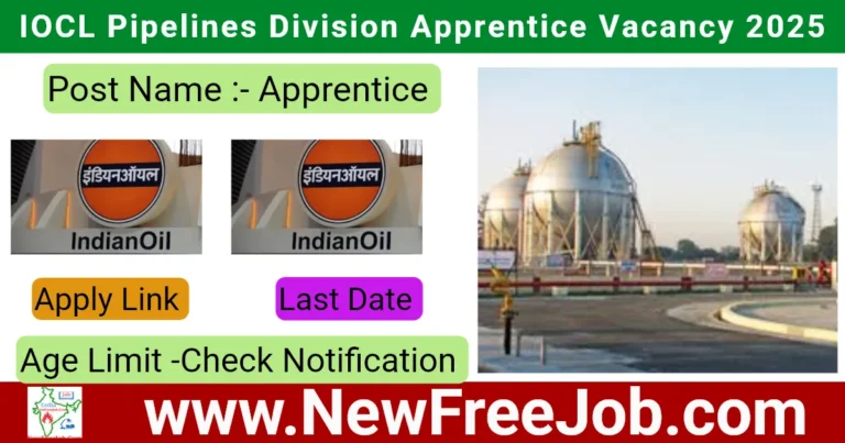 IOCL Pipelines Division Apprentice Vacancy 2025