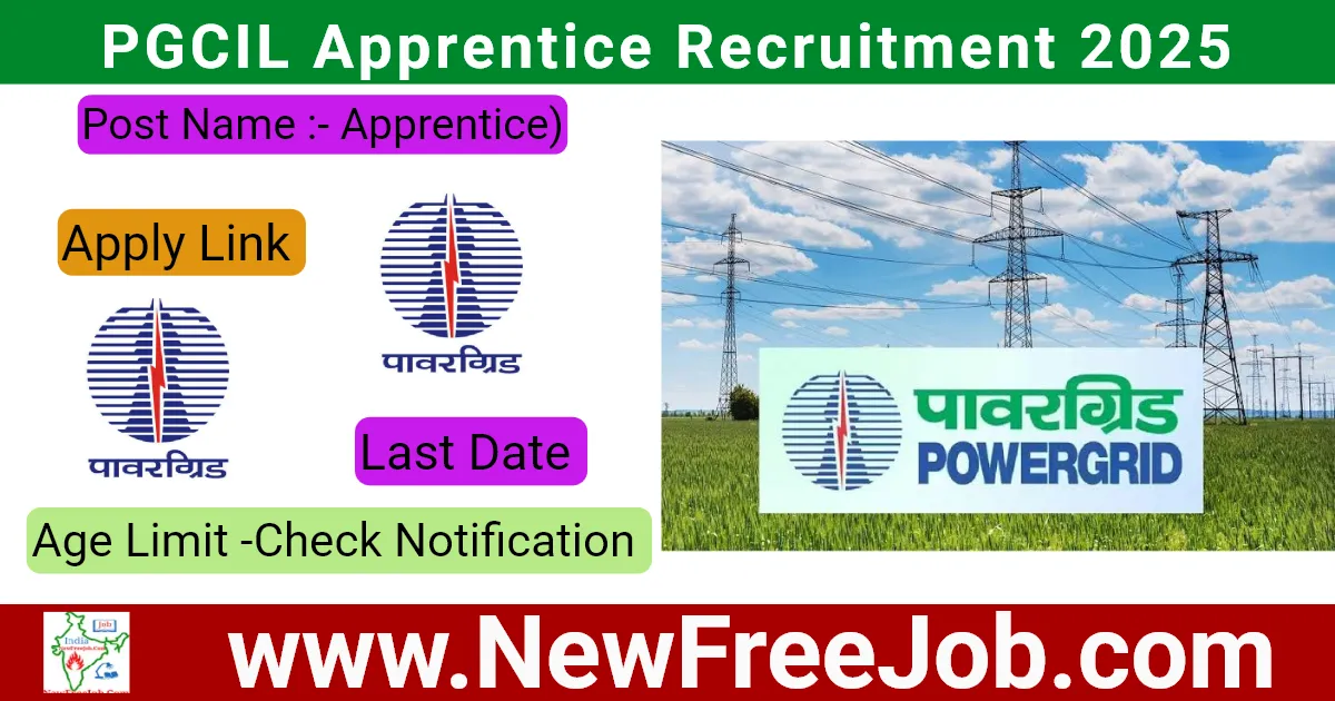 PGCIL Apprentice Recruitment 2025
