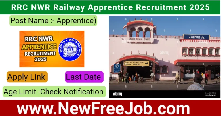 RRC NWR Railway Apprentice Recruitment 2025