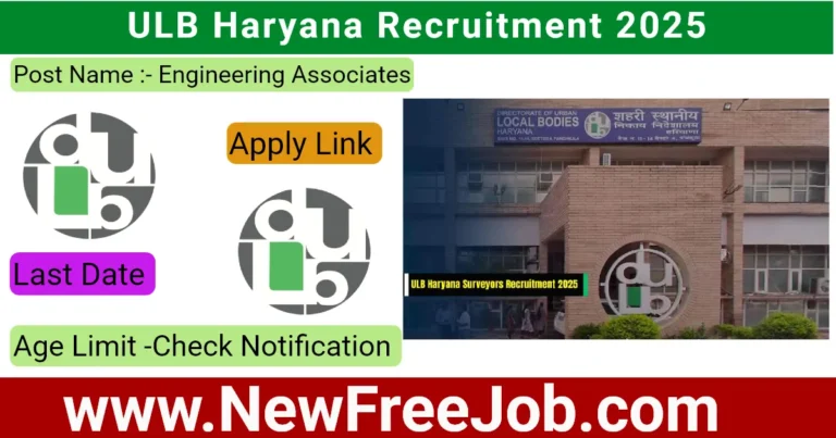 ULB Haryana Recruitment 2025